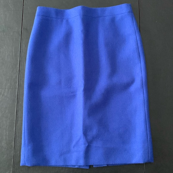 J.Crew No.2 Wool Pencil Skirt Size 0